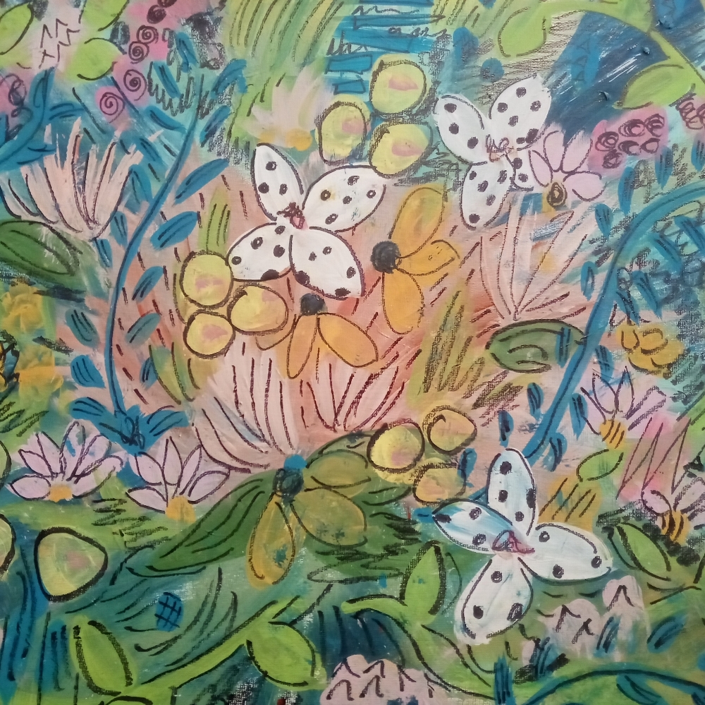 16x20 Acrylic Painting, Reimagined Series